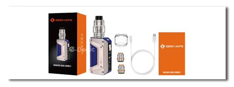 cigarette-electronique-kit-aegis-legend-3-contenue-boite-geekvape-E-Declic